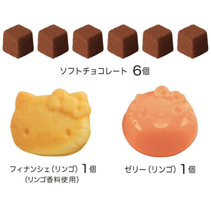 楽天市場 ハローキティ ホワイトデー お菓子 ギフト チョコレート フィナンシェ ゼリー 入り サンリオ ハート バレンタイン お返し キャラクター グッズ シネマコレクション 軽減税率 キャラクターのシネマコレクション