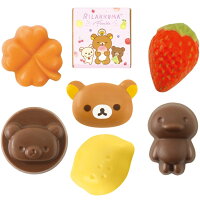 リラックマ お菓子 ラウンド缶 チョコレート入り サンエックス