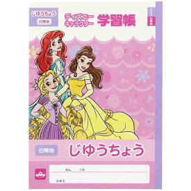 【ポイント10倍 & クーポン！】ディズニープリンセス 自由帳 B5 白無地ノート 新入学 ディズニー サンスター文具 新学期準備文具 小学生 キャラクター グッズ メール便可 シネマコレクション プレゼント 男の子 女の子 ギフト