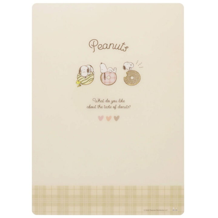楽天市場 スヌーピー 下敷き デスクパッド Snacktime ドーナツ 新入学 ピーナッツ サンスター文具 新学期準備文具 小学生 中学生 高校生 かわいい キャラクター グッズ メール便可 シネマコレクション プレゼント 男の子 女の子 ギフト キャラクターのシネマコレクション