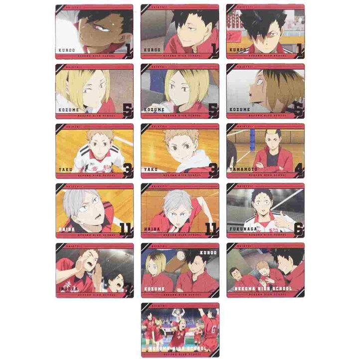 楽天市場 ハイキュー To The Top グッズ 下敷き プラボード コレクション ミニ 全16種 音駒高校box 少年ジャンプ タカラトミーアーツ コレクション雑貨 アニメキャラクター メール便可 シネマコレクション プレゼント 男の子 女の子 ギフト キャラクターのシネマ