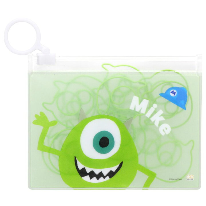 楽天市場 モンスターズインク クリップ ケース付 マイク ディズニー サンスター文具 ダイカット 事務用品 かわいい キャラクター グッズ メール便可 シネマコレクション キャラクターのシネマコレクション