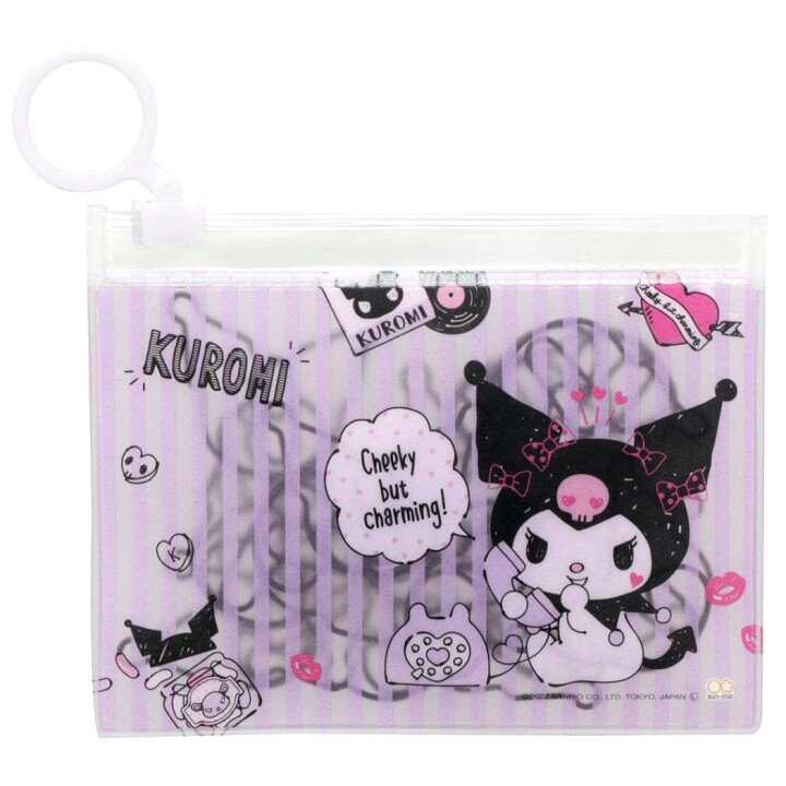 楽天市場 クロミ クリップ ケース付 サンリオ サンスター文具 ダイカット 事務用品 かわいい キャラクター グッズ メール便可 シネマコレクション キャラクターのシネマコレクション