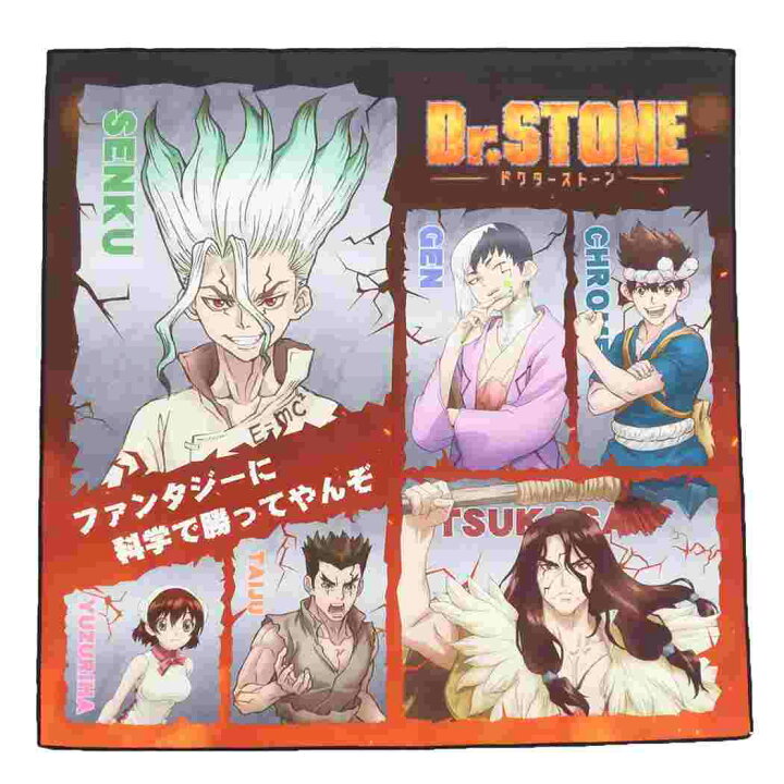 楽天市場 Dr Stone ランチクロス マルチクロス 少年ジャンプ タカラトミーアーツ ナフキン アニメキャラクター グッズ メール便可 シネマコレクション キャラクターのシネマコレクション