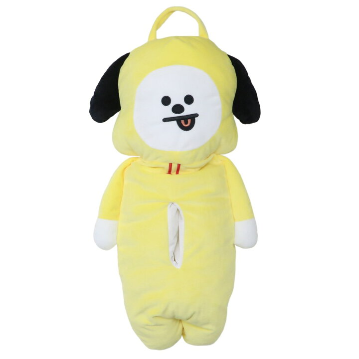 楽天市場 Bt21 ボックスティッシュケース ぬいぐるみ ティッシュboxカバー Chimmy Line Friends 丸眞 ティッシュカバー キャラクター シネマコレクション キャラクターのシネマコレクション