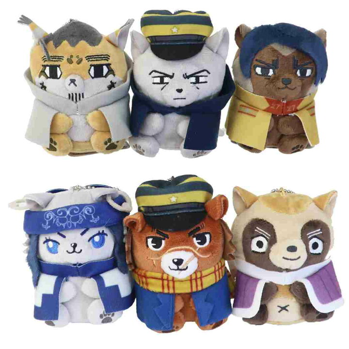 楽天市場】ゴールデンカムイ ぬいぐるみ どうぶつ フォーゼ マスコット 