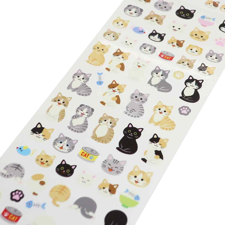 50円 百貨店 シールシート ねこ ラコルテステッカー RCM031 S Cコーポレーション かわいい 50円 百貨店 シールシート ねこ ラコルテステッカー RCM031 S Cコーポレーション かわいい