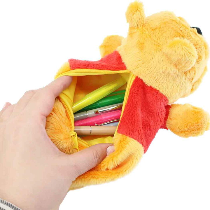 楽天市場 くまのプーさん ぬいぐるみペンポーチ くたっと ペンケース 筆箱 ディズニー カミオジャパン 新入学文具 キャラクター グッズ シネマコレクション キャラクターのシネマコレクション