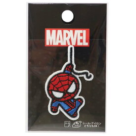 スパイダーマン ワッペン アイロンパッチシール スパイダーマン マーベル MARVEL パイオニア 手芸用品 キャラクター グッズ メール便可【MARVELCorner】 プレゼント 男の子 女の子 ギフト