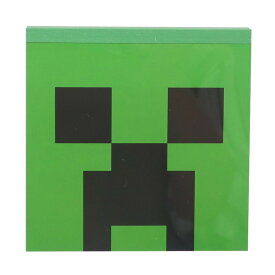 マインクラフト メモ帳 ブロックメモ フェイス Minecraft ケイカンパニー コレクション文具 ゲームキャラクター グッズ メール便可 シネマコレクション