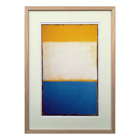 マーク ロスコ アートポスター Yellow White Blue Over Yellow on Gray 1954 Mark Rothko 美工社 IMR-62204 モダンアート 抽象画 インテリア 取寄品 シネマコレクション