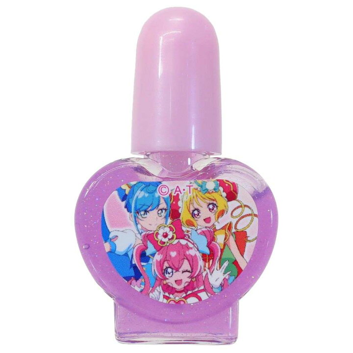 楽天市場 デリシャスパーティ プリキュア 子供用 ネイルアート 水で簡単に落とせる キッズマニキュア ラベンダー 粧美堂 女の子 キッズコスメ アニメキャラクター グッズ メール便可 シネマコレクションクリスマス プレゼント 男の子 ギフト キャラクターのシネマ