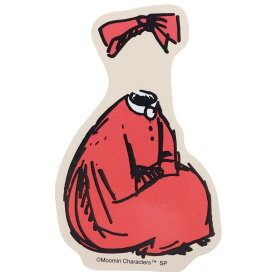【ポイント10倍 & クーポン！】ムーミン ビッグシール ダイカットビニールステッカー ニンニ 北欧 スモールプラネット デコシール 耐水性 キャラクター グッズ メール便可 シネマコレクション プレゼント 男の子 女の子 ギフト
