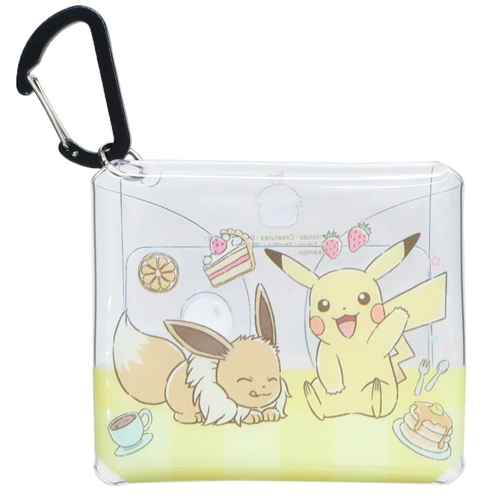 楽天市場 ポケットモンスター ミニポーチ クリアマルチケースmini ピカチュウ イーブイ ポケモン マリモクラフト 小物入れ キャラクター グッズ メール便可 シネマコレクション プレゼント 男の子 女の子 ギフトバレンタイン キャラクターのシネマコレクション
