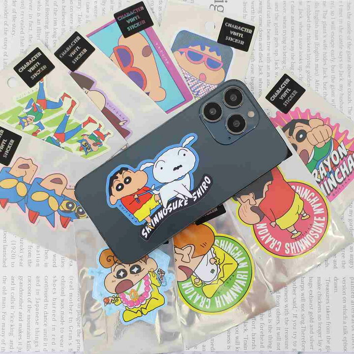 楽天市場】クレヨンしんちゃん ビッグシール ダイカットビニール 