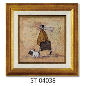 サムトフト 額付きポスター Sam Toft イヌトラベル ユーパワー ST-04038 ギフト インテリア 取寄品 シネマコレクション