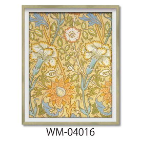 ウィリアムモリス 額付きポスター William Morris なでしことバラ ユーパワー WM-04016 ギフト インテリア 取寄品 シネマコレクション