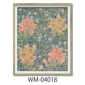 ウィリアムモリス 額付きポスター William Morris バウワー ユーパワー WM-04018 ギフト インテリア 取寄品 シネマコレクション