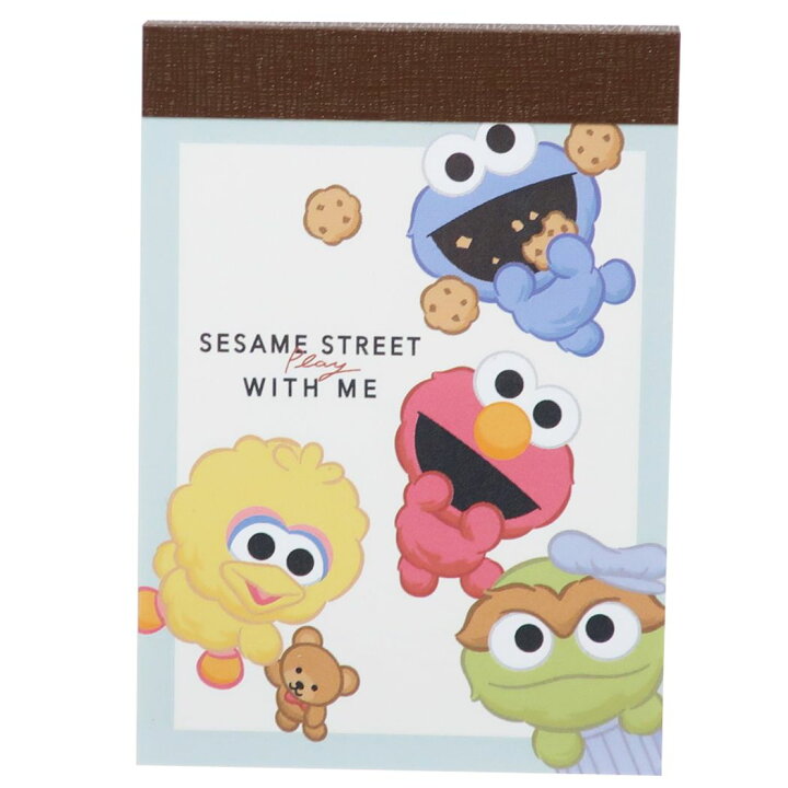 楽天市場 セサミストリート メモ帳 ミニミニメモ アップ カミオジャパン 新学期準備文具 かわいい キャラクター グッズ メール便可 シネマコレクション キャラクターのシネマコレクション