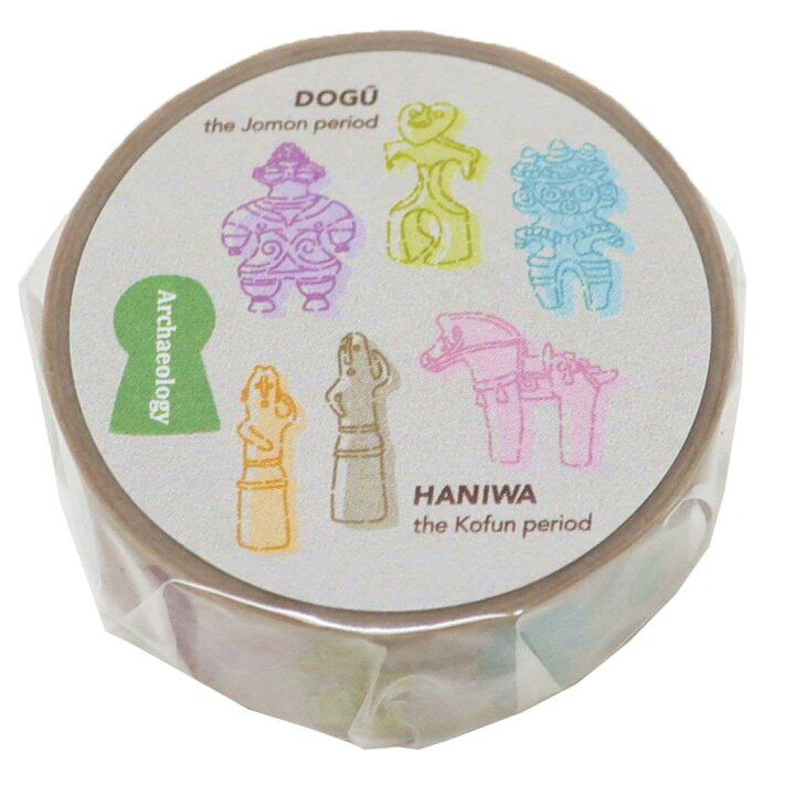 楽天市場】STUDY HOLIC マスキングテープ 15mmマステ 考古学 Green 