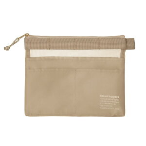 kleid クレイド ミニポーチ Mesh carry pouch mini メッシュポーチ Beige 新日本カレンダー 化粧ポーチ 文具ポーチ 小物入れシンプル グッズ メール便可 シネマコレクション プレゼント 男の子 女の子
