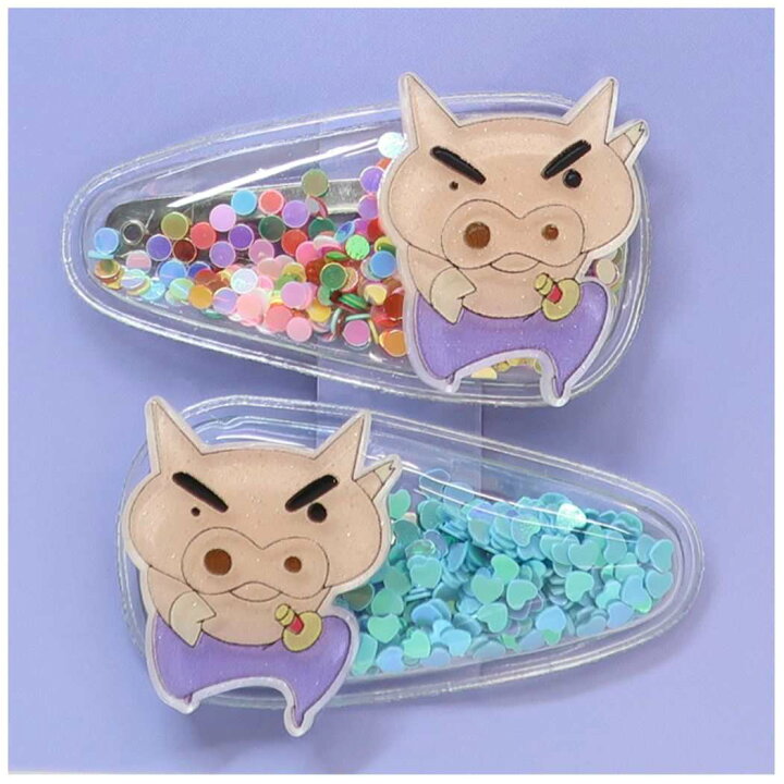 楽天市場】クレヨンしんちゃん ヘアアクセ ファンシーパッチン ヘア  