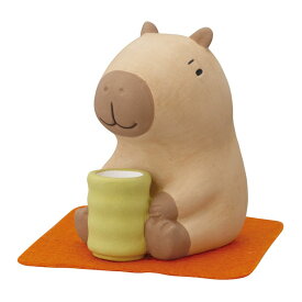 【ポイント10倍 & クーポン！】のんびりアロママスコット リラックス雑貨 ゆるり日和 かぴばら デコレ インテリア かわいい プレゼント