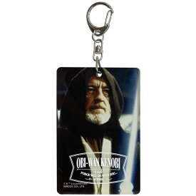 【ポイント10倍 & クーポン！】スターウォーズ キーリング アクリルブロックキーホルダー オビワンケノービ STAR WARS インロック コレクション雑貨 キャラクター グッズ メール便可 シネマコレクション