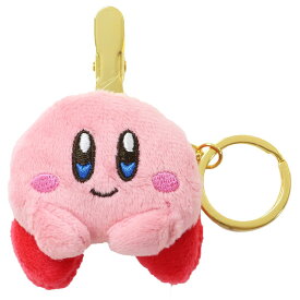 【ポイント10倍 & クーポン！】星のカービィ キーホルダー ぬいぐるみキークリップ カービィにっこり オスト 鍵ホルダー キャラクター グッズ シネマコレクションバレンタイン