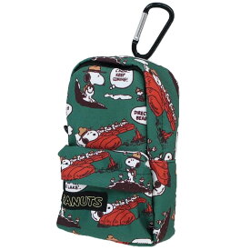 【ポイント10倍 & クーポン！】スヌーピー ミニポーチ リュックポーチ ビーグル スカウト ピーナッツ ナカジマ 小物入れ キャラクター グッズ シネマコレクションバレンタイン