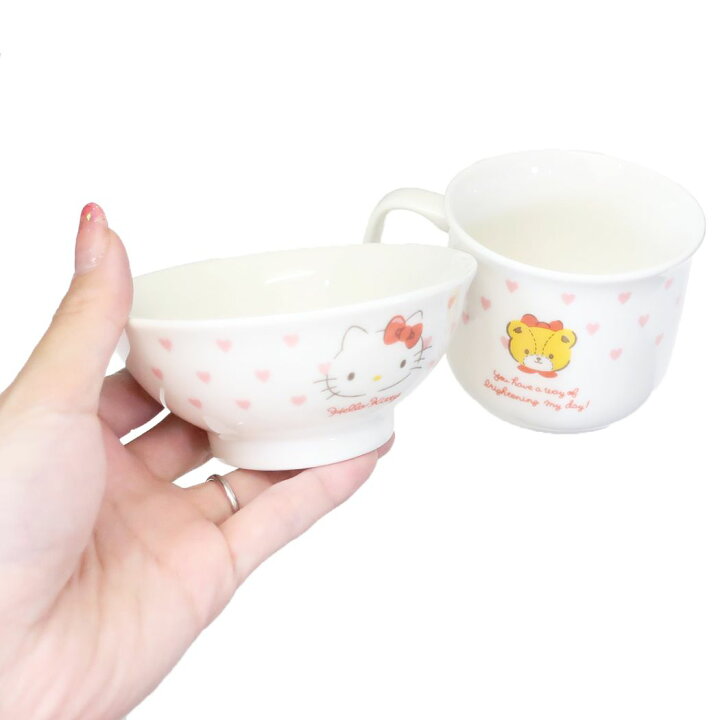 楽天市場】ハローキティ 食器セット こども食器ギフトセット ピンク 