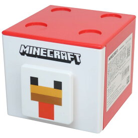 マインクラフト 卓上収納 スタッキングチェスト ニワトリ Minecraft ケイカンパニー アクセアリー収納 ゲームキャラクター グッズ シネマコレクション