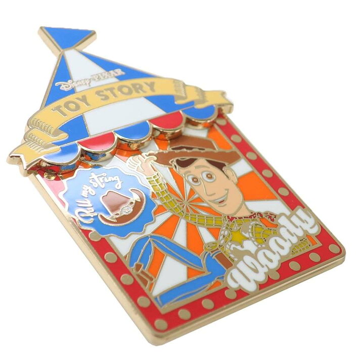 楽天市場】トイストーリー ピンズ コレクションピンバッジ ウッディ 