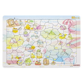 すみっコぐらし 知育玩具 パズル80ピース B4パズル サンエックス サンスター文具 おもちゃ 子供 プレゼント キャラクター グッズ シネマコレクション