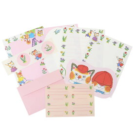 【ポイント10倍 & クーポン！】リチャードスキャリー 手紙セット レターセット 庭仕事 スモールプラネット 便箋＆封筒 絵本キャラクター グッズ メール便可 シネマコレクション