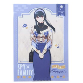 スパイファミリー SPY FAMILY グッズ クリアフォルダー A4シングルクリアファイル ヨルフォージャー アーガイル柄 新入学 少年ジャンプ カミオジャパン 新学期準備文具 小学生 かわいい アニメキャラクター メール便可 シネマコレクション