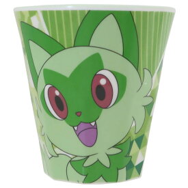 ポケットモンスター メラミンカップ メラミンタンブラー ニャオハ グリーン ポケモン スケーター コップ プラスチック 食器 プレゼント キャラクター グッズ シネマコレクション