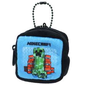 マインクラフト ミニポーチ ミニスクエアポーチ 帯電クリーパー Minecraft ケイカンパニー 小物入れ ゲームキャラクター グッズ シネマコレクション