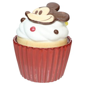 ミッキーマウス 保存容器 カップケーキ型キャニスター ディズニー サンアート 小物入れ おもしろ雑貨 ギフト プレゼント キャラクター グッズ シネマコレクション