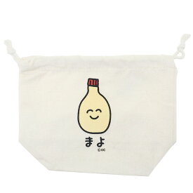 巾着袋 マチ付ききんちゃくポーチ まよさん オクタニ 小物入れ グッズ メール便可 シネマコレクション