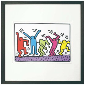 キースヘリング アートポスター Keith Haring Untitled (dance) 美工社 額付き ギフト インテリア 取寄品 シネマコレクション