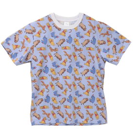 くまのプーさん Tシャツ T-SHIRTS 仲間 パターン Lサイズ XLサイズ ディズニー スモールプラネット 半袖 キャラクター グッズ メール便可 シネマコレクション