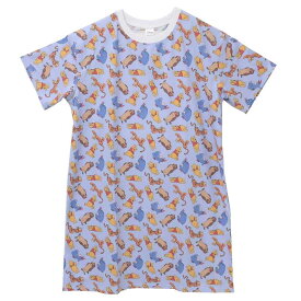 くまのプーさん Tシャツ ロング T-SHIRTS 仲間 パターン ディズニー スモールプラネット 半袖 キャラクター グッズ シネマコレクション