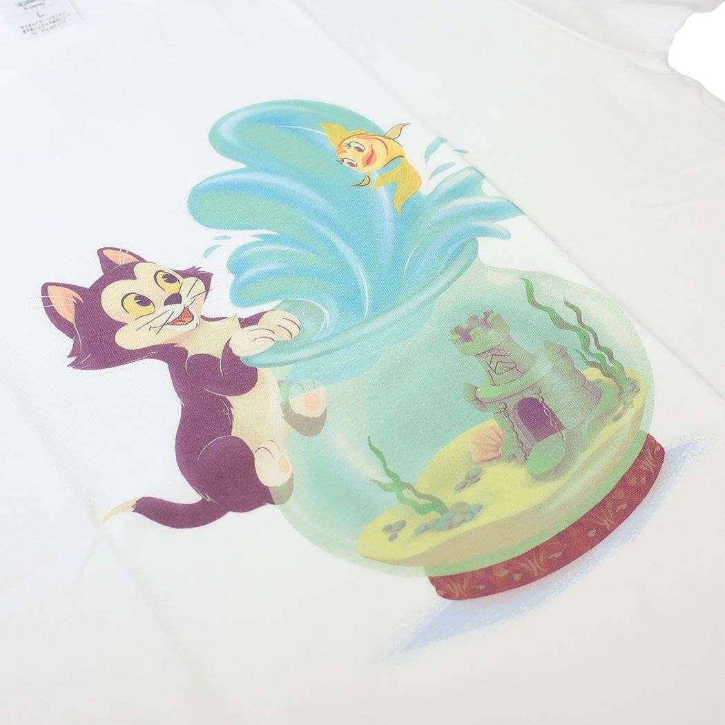 楽天市場】ピノキオ Tシャツ T-SHIRTS フィガロ金魚鉢 Lサイズ XL