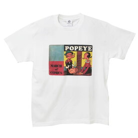 ポパイ Tシャツ T-SHIRTS コミック Lサイズ POPEYE スモールプラネット 半袖 キャラクター グッズ メール便可 シネマコレクション