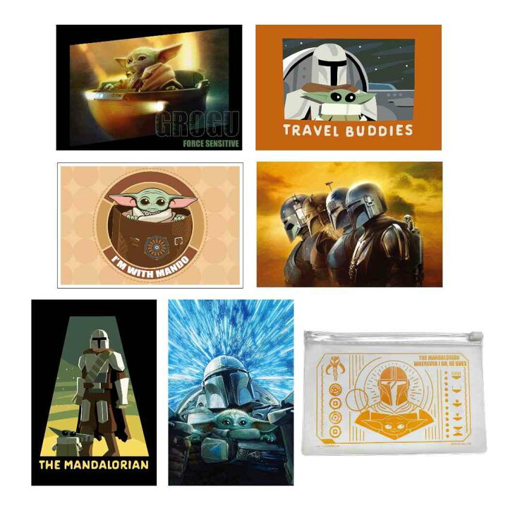 楽天市場】スターウォーズ マンダロリアン POSTCARD ケース付きポスト 