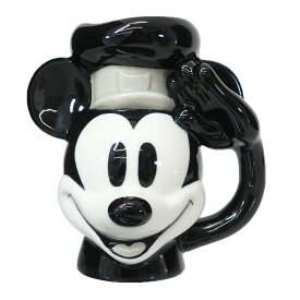 ミッキーマウス マグカップ 3Dマグ 蒸気船ウィリー ディズニー サンアート プレゼント ギフト おもしろ雑貨 食器 キャラクター グッズ シネマコレクション