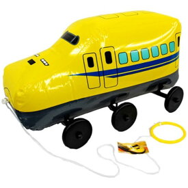 【ポイント10倍 & クーポン！】鉄道グッズ おもちゃ バルーントイ おさんぽ新幹線 923形 ドクターイエロー ワンダーランド ビニールトイ 幼児向け グッズ メール便可 シネマコレクション