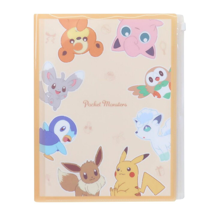 楽天市場】ポケットモンスター ポケットファイル ファスナー付き6 