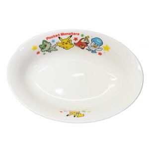ポケットモンスター キッズ食器 こどもカレー皿 ポケモン 金正陶器 男の子 女の子 子ども 子供 日本製食器 キャラクター グッズ シネマコレクション